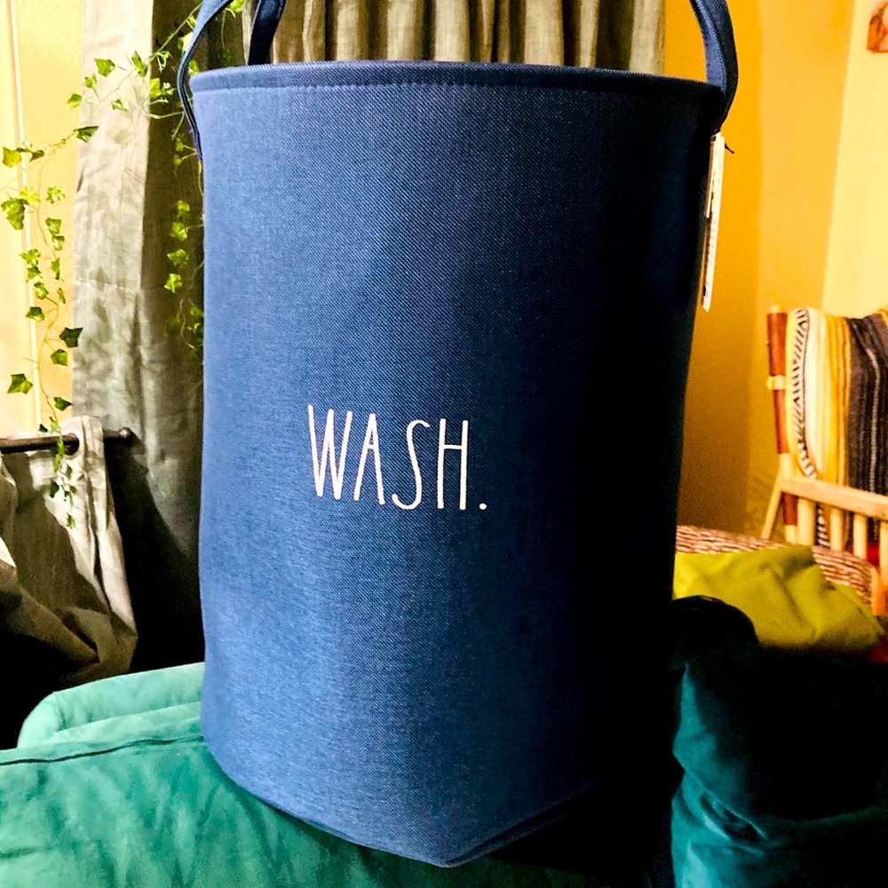 Rae dunn wash laundry basket